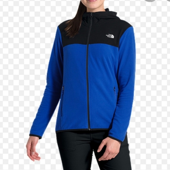 North Face TKA Glacier Fleece Jacket Hoodie - Picture 1 of 7
